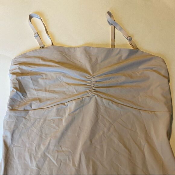 Maidenform 00224 Self Expressions Multi-Way Lite Shaping Slip Dress Beige Large - Picture 2 of 15